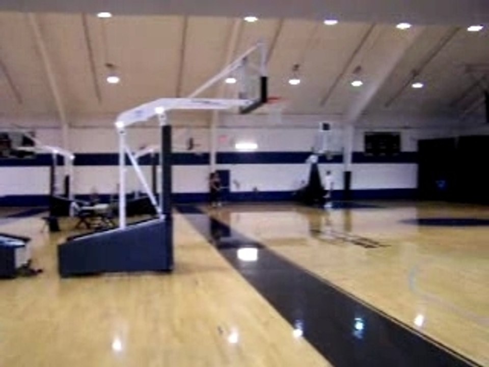 salle de basketball à l'academie de bollettieri