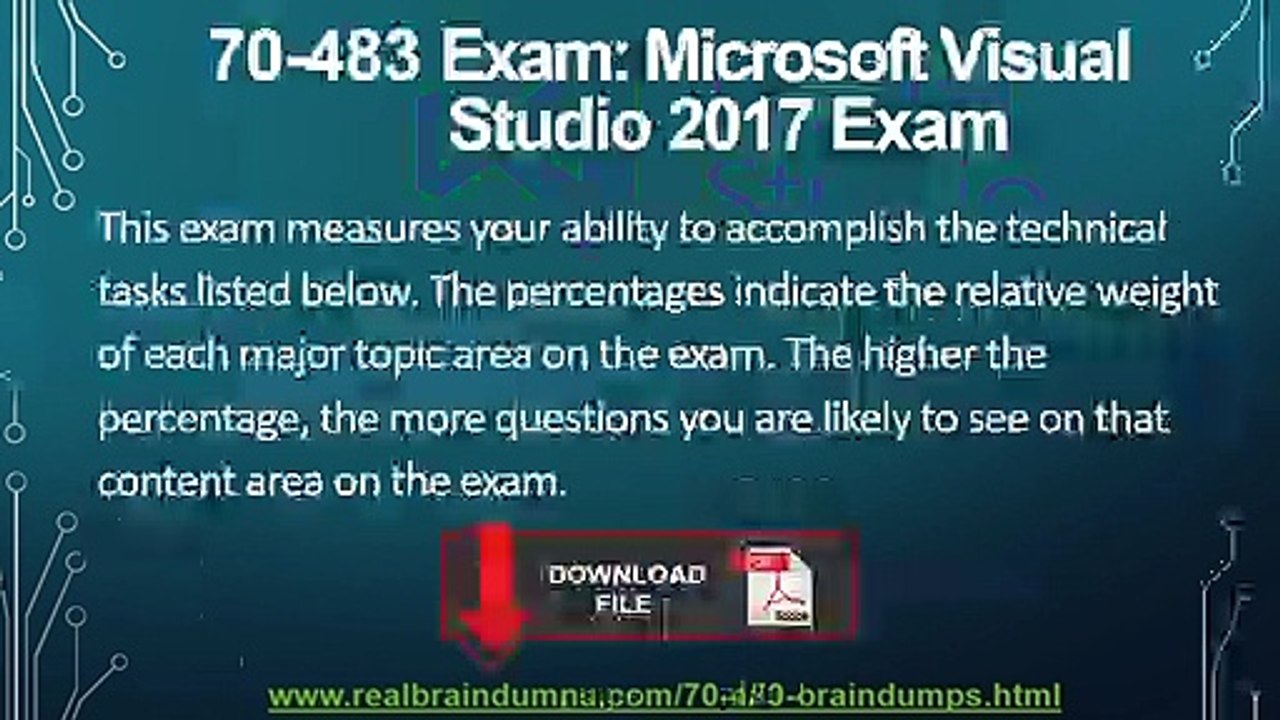 Microsoft 70-483 Dumps Question Answers