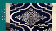 Full version  Notary Public Record Book: Notary Journal| Public Notary Logbook |Large Entries |