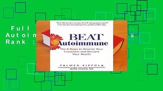 Full version  Beat Autoimmune  Best Sellers Rank : #1