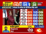 in Bhopal Congress leader Digvijay Singh ahead