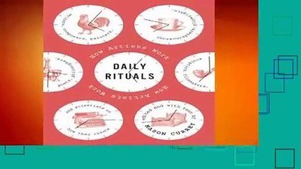 [GIFT IDEAS] Daily Rituals: How Artists Work