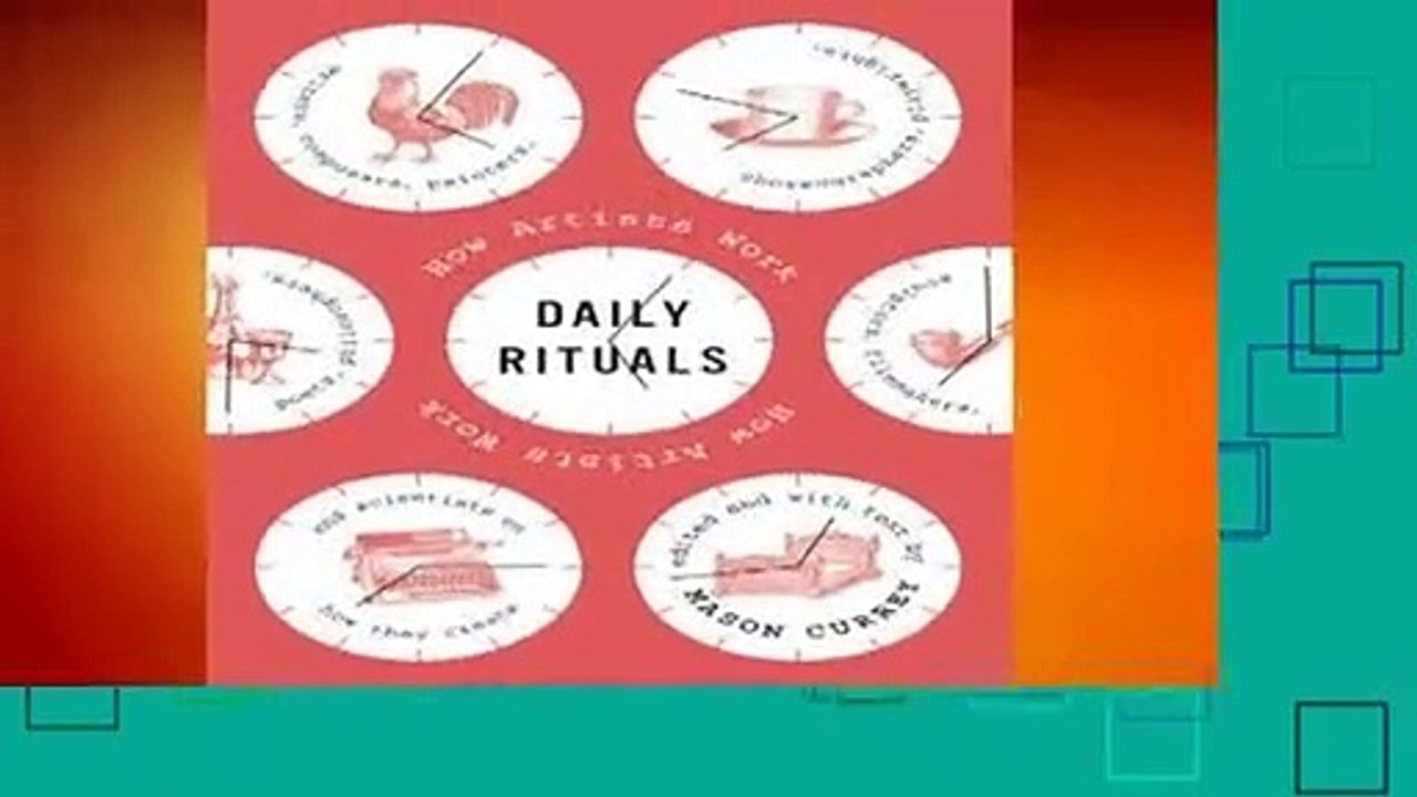 [GIFT IDEAS] Daily Rituals: How Artists Work