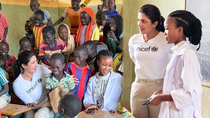 Priyanka Chopra Spends Time With Kids and People Of Ethiopia | UNICEF