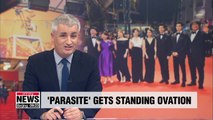 Bong Joon ho's 'Parasite' receives 8 minute standing ovation at Cannes