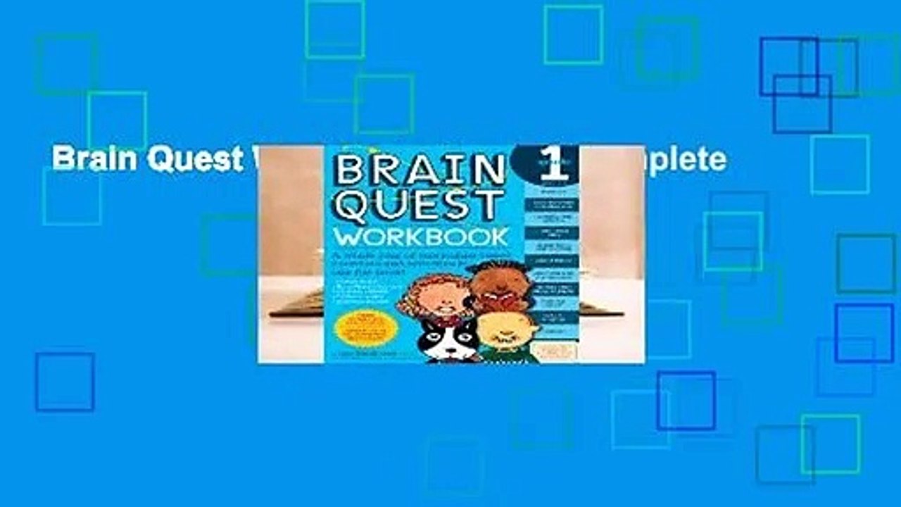 Brain Quest Workbook: Grade 1 Complete