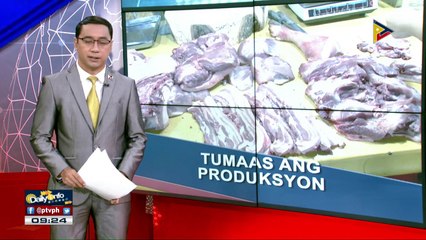 Produksuyon ng karne, tumaas
