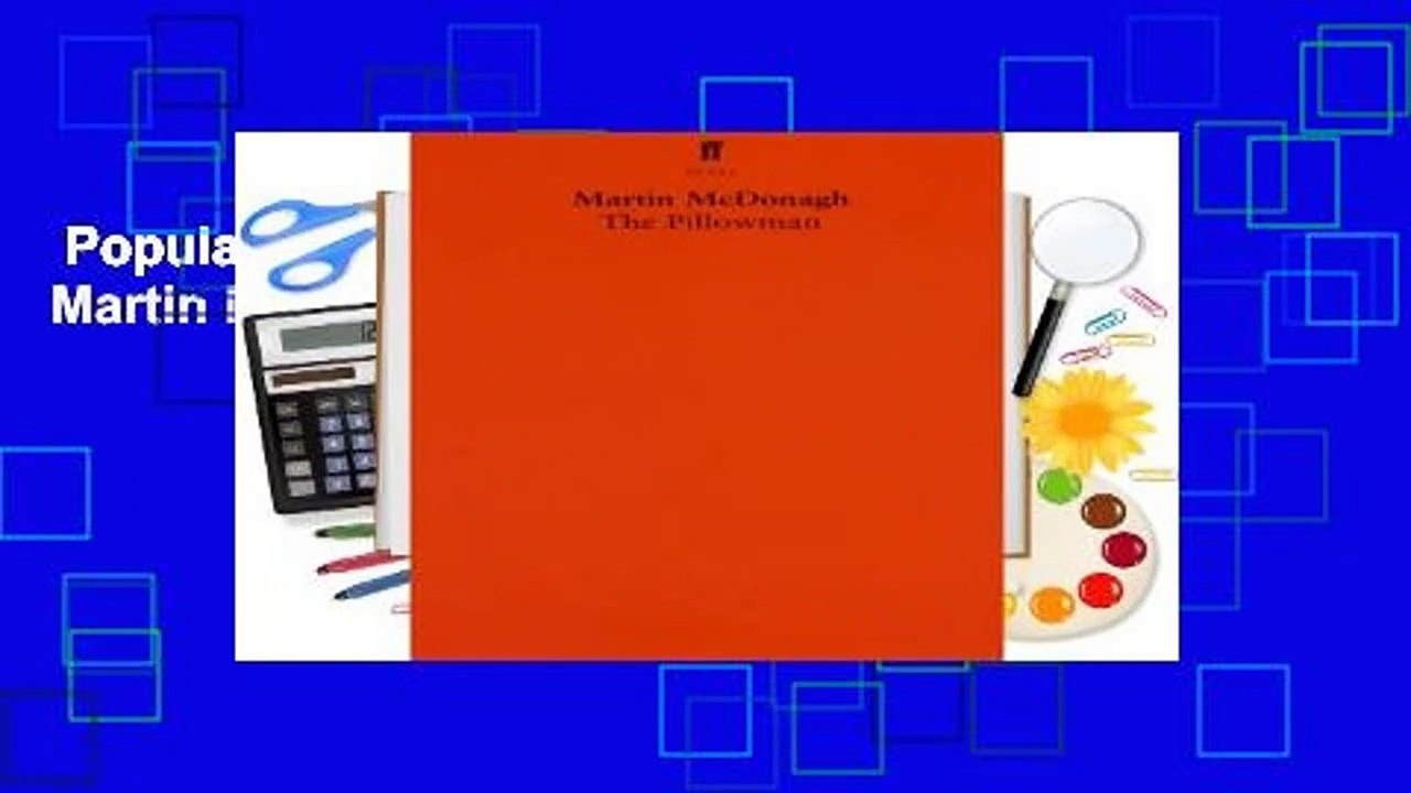 Popular to Favorit  The Pillowman by Martin McDonagh