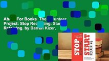 About For Books  The Volunteer Project: Stop Recruiting. Start Retaining. by Darren Kizer,
