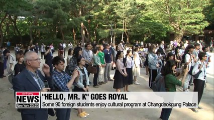 Hello, Mr. K  Cultural performances for international students in Korea