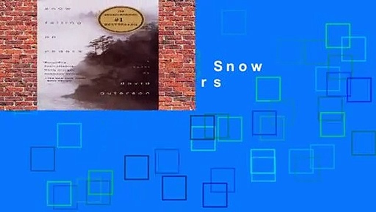 [MOST WISHED]  Snow Falling on Cedars