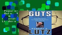 Popular to Favorit  Guts: 8 Laws of Business from One of the Most Innovative Business Leaders of