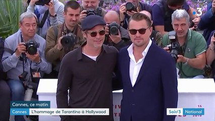 Video herunterladen: Festival de Cannes : Tarantino rend hommage à Hollywood avec 