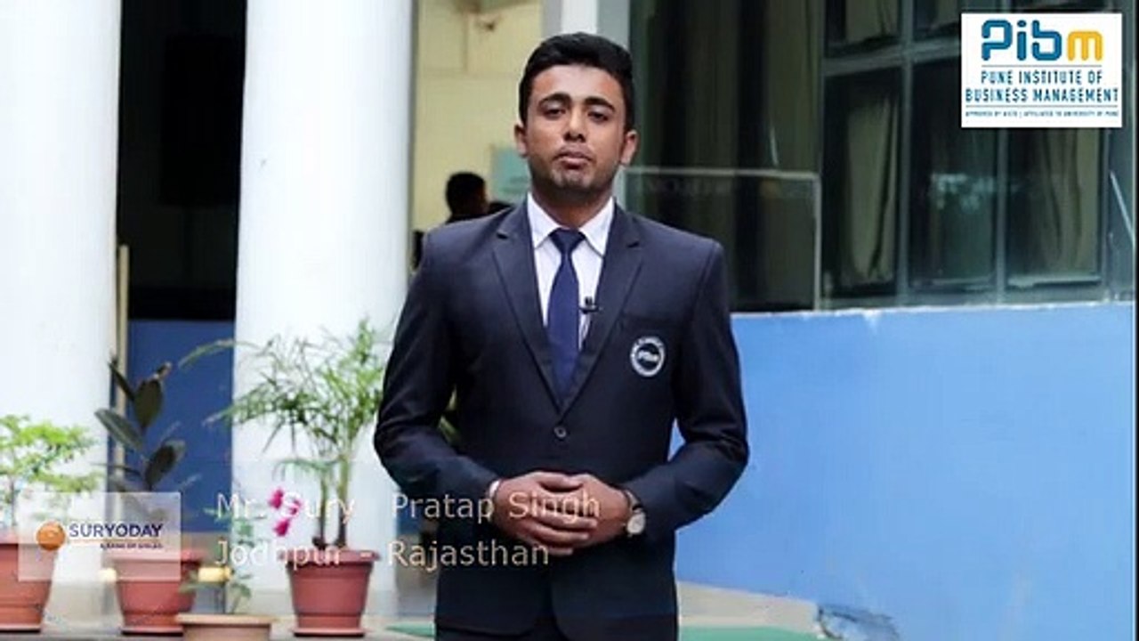 PIBM Placement Success Stories | Batch 2017 - 19 | Mr. Surya Pratap Singh
