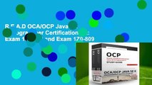 R.E.A.D OCA/OCP Java SE 8 Programmer Certification Kit: Exam 1Z0-808 and Exam 1Z0-809