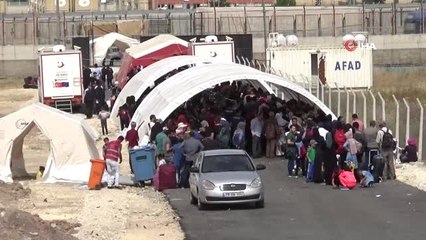 5 Bin Suriyeli Ramazan Bayramı İçin Ülkesine Gitti