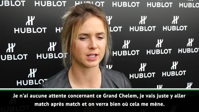 Roland-Garros - Svitolina : Aucune attente pour ce Grand Chelem