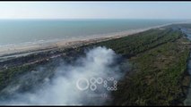 RTV Ora – Zjarri masiv përfshin pyjet e Darzezës, pamje me dron