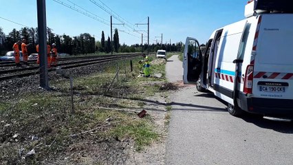 Cavaillon : un TER percute deux voitures sans faire de blessé