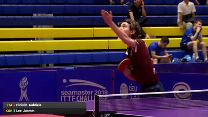 Piciulin Gabriele vs Lee Junmin | 2019 ITTF Challenge Thailand Open (Group)