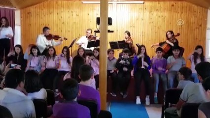Anadolu çocuklarının yüzünü güldüren senfoni - İZMİR
