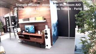 Triangle (France) - écosystème Multiroom AIO @ Sound Days 2019 (Carreau du Temple - Paris)