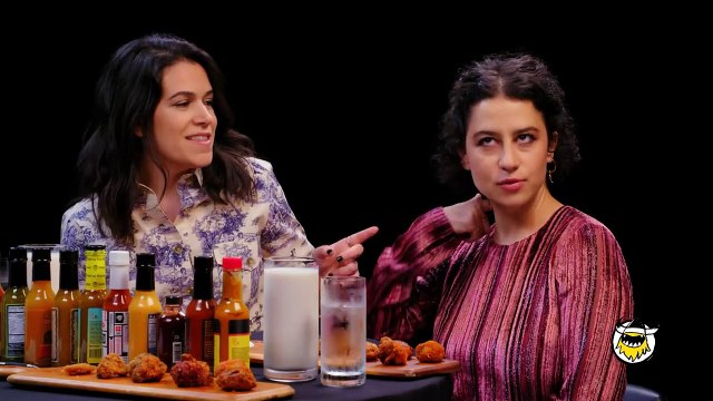 Abbi and Ilana of Broad City Go Numb While Eating Spicy Wings | Hot Ones