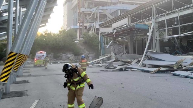 [속보] 강릉 과학단지 수소탱크 폭발... 3명 사망·3명 중상 / YTN