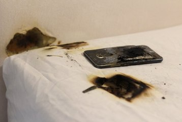 Cep Telefonu Düdüklü Tencere Gibi Patladı