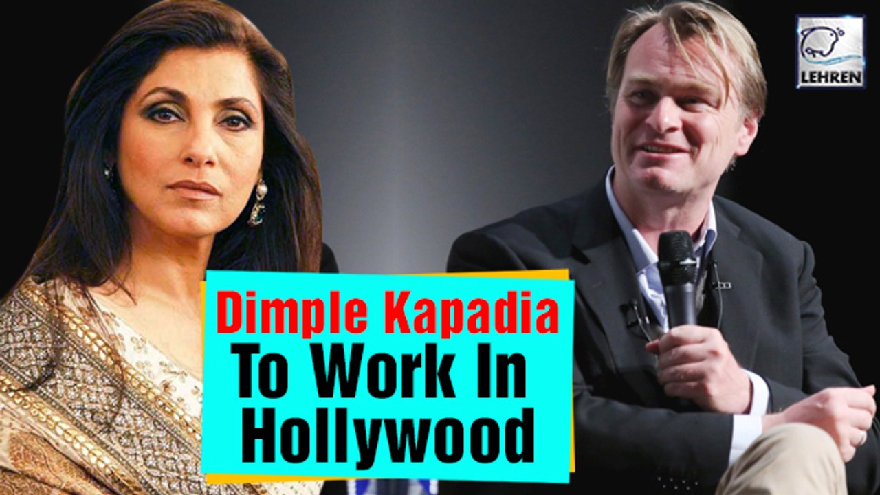 Batman' Director  के  साथ  Dimple Kapadia की  न...