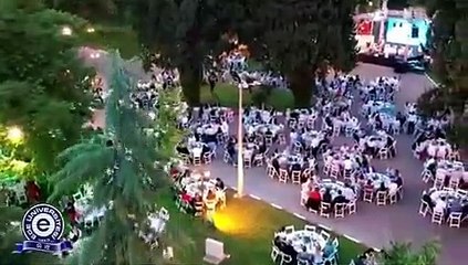 Ege Üniversitesinde dinsel müzik eşliğinde iftar yemekli kuruluş yıldönümü etkinliği!
