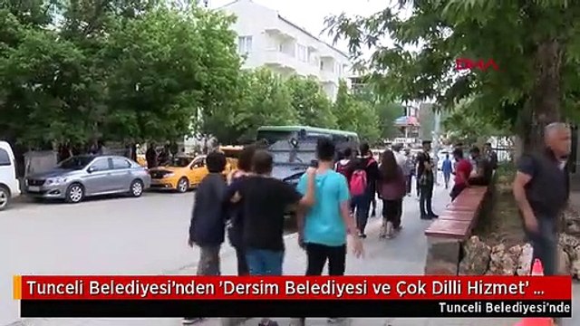Tunceli Belediyesi'nden 'Dersim Belediyesi ve Çok Dilli Hizmet' Kararı