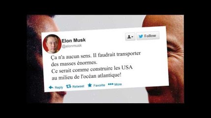 Elon Musk tacle le projet spatial Jeff Bezos, et c&#39;est logique