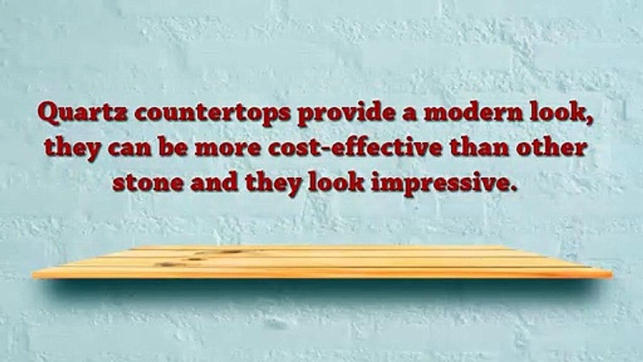 Quartz Countertops Primary Benefits
