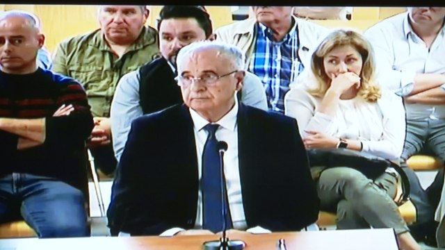 Blasco acepta los hechos y las penas solicitadas por Fiscalía