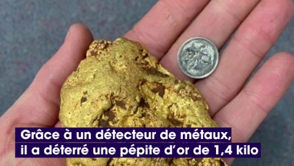 Australie : il découvre une énorme pépite d’or grâce à un détecteur de métaux
