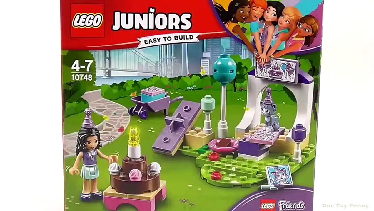LEGO Juniors Friends Emma's Pet Party - Playset 10748 Toy Unboxing & Speed  Build - video Dailymotion