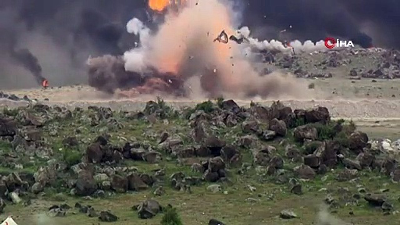 Erciyes 2019 Tatbikatı Devam Ediyor Mehmetçik Terör Bölgesine İndi