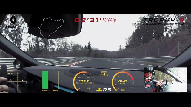 Automobile -_Nouvelle Mégane R.S. TROPHY-R : record au Nürburgring