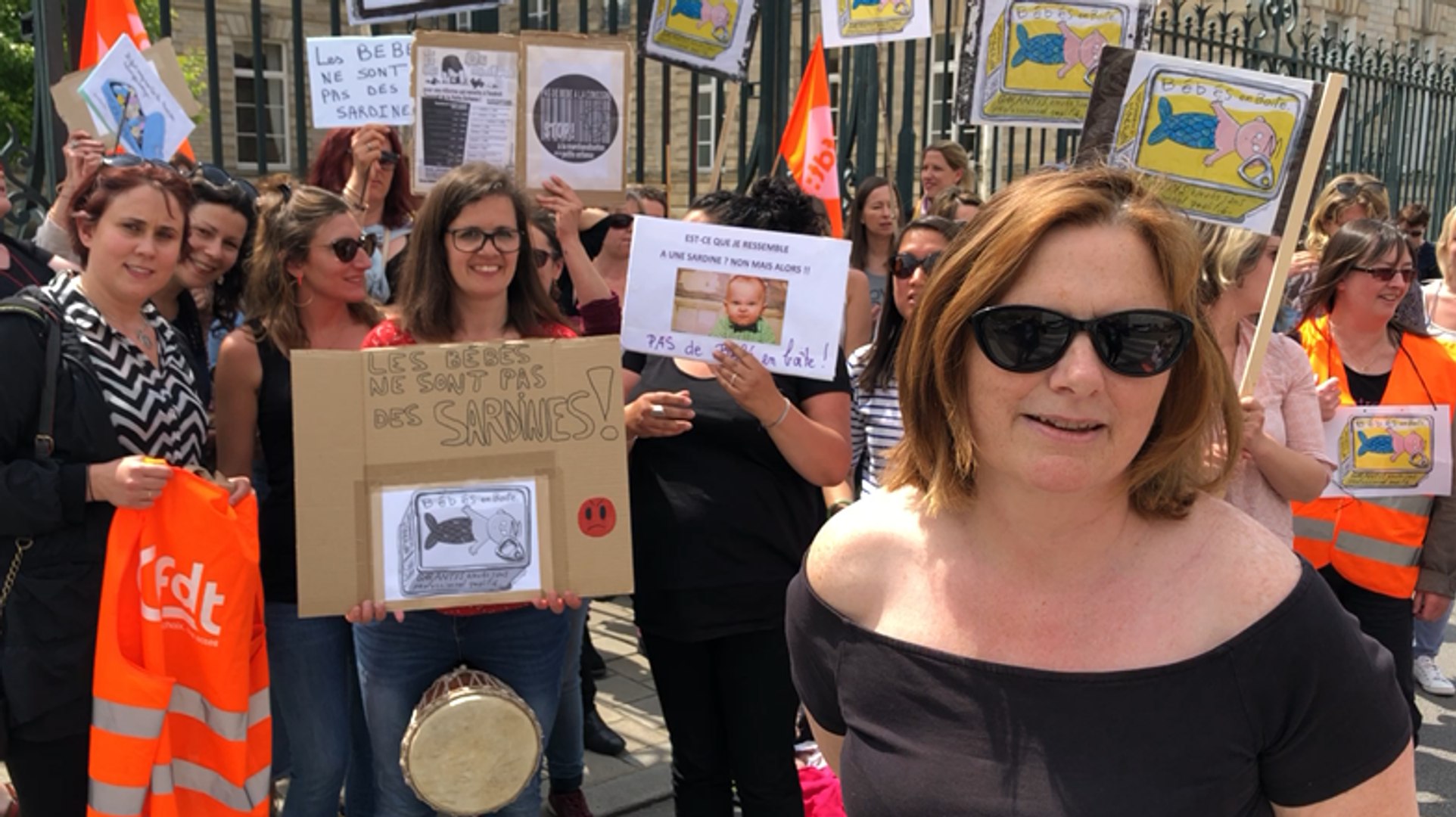 Manifestation Pas De Bebes A La Consigne Video Dailymotion