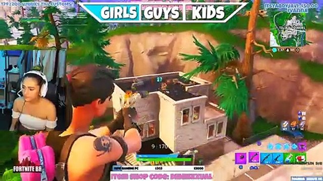 GIRLS vs GUYS vs KIDS in Fortnite Battle Royale! (BR) 466 (1)