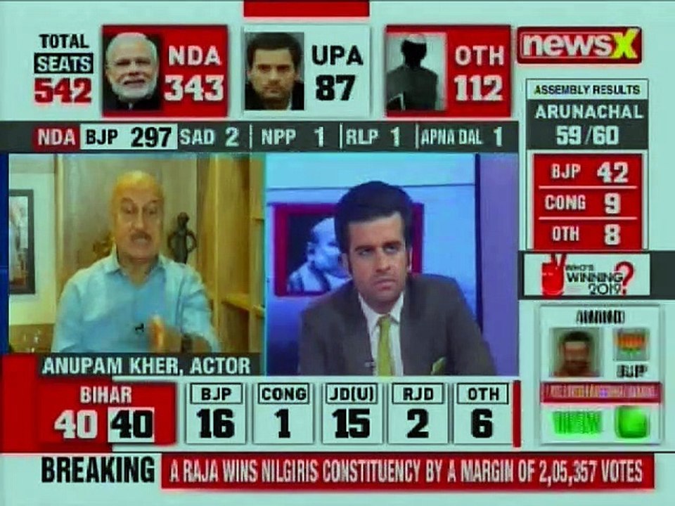 Election Results 2019: PM Narendra Modi’s connect with common people was direct & real, Anupam Kher