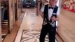 Unique restaurant in China Waiters show off amazing skills on roller skates