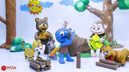 CLAY MIXER: THE KID WHO WOULD BE STINK  Play Doh Cartoons
