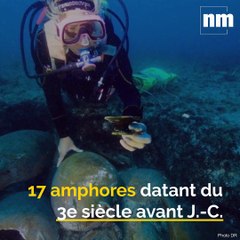 Un trésor archéologique datant du 3e siècle avant J.-C. découvert dans la baie de Cannes