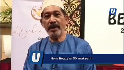 Nona Roguy rai 30 anak yatim