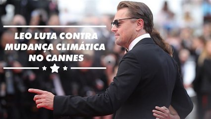 Leo DiCaprio apresenta documentário sobre mudança climática no Cannes