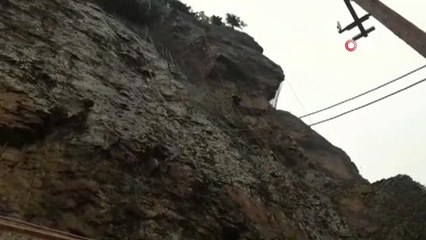 Açılışa Hazırlanan Sümela Manastırı'ndaki Çalışmalar Görüntülendi