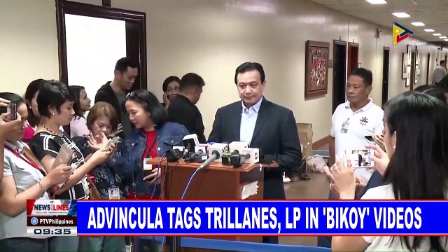 Advincula tags Trillanes, LP in 'Bikoy' videos