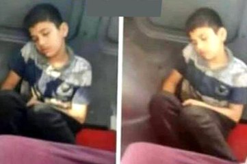 Üzeri Kirli Çocuğu Koltuktan Kaldırıp Yere Oturtan Şoför, Seferden Men Edildi
